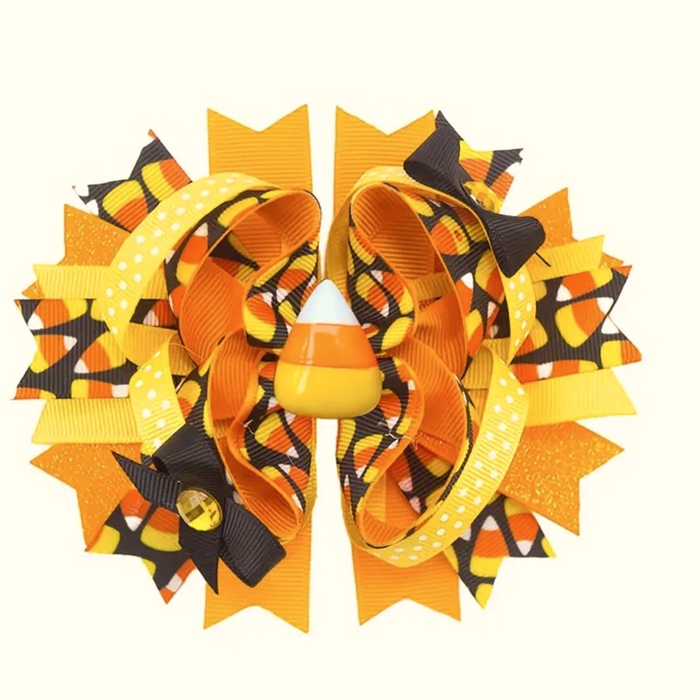 Halloween Hair Bow
